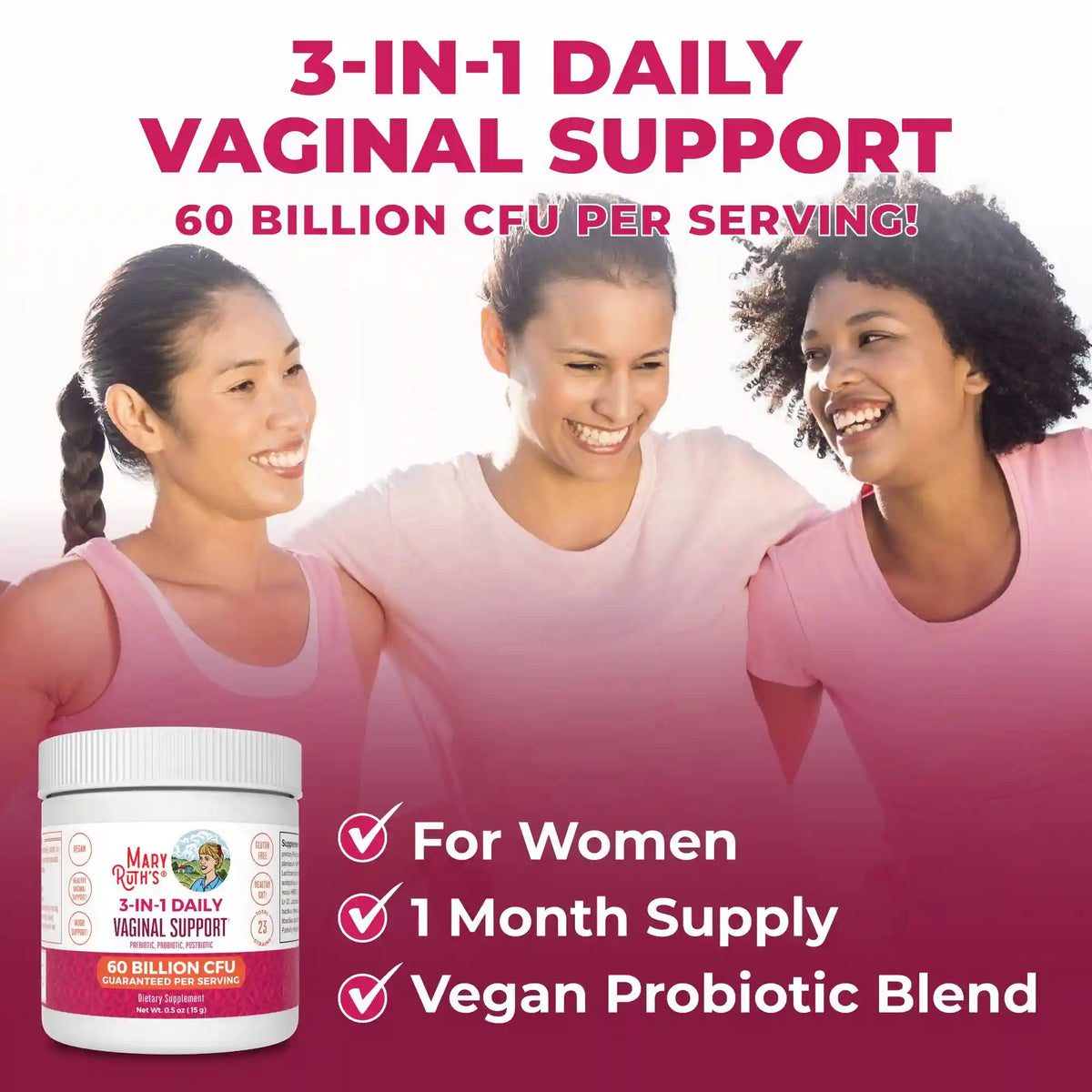 3-in-1 Vaginal Support Powder